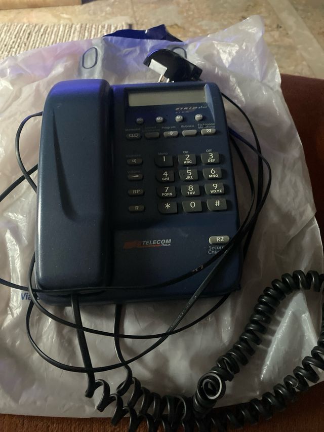 Telefono fisso TELECOM Sirio Plus blu