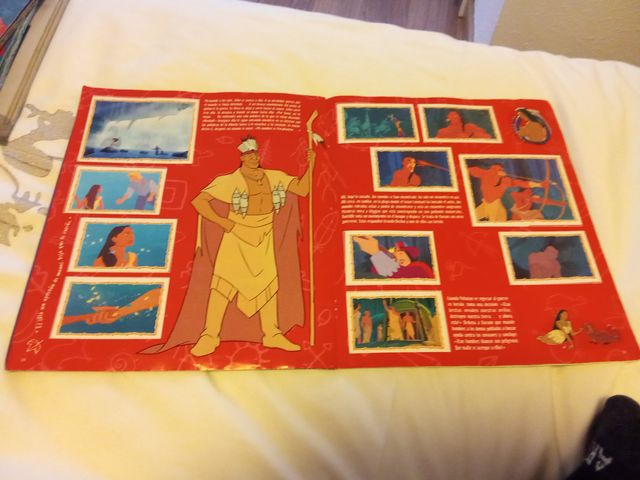 Álbum Pocahontas Panini Completo