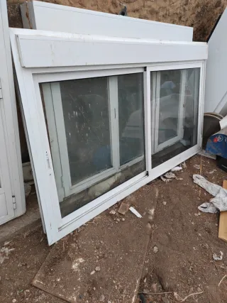 Ventana aluminio corredera 127x230