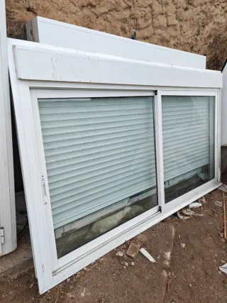 Ventana aluminio corredera 127x230