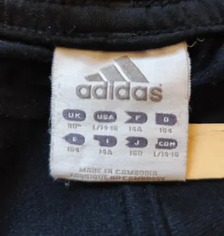 Pantalón Adidas Vintage Negro Talla S