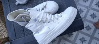 Converse All Star Blancas Estrellas