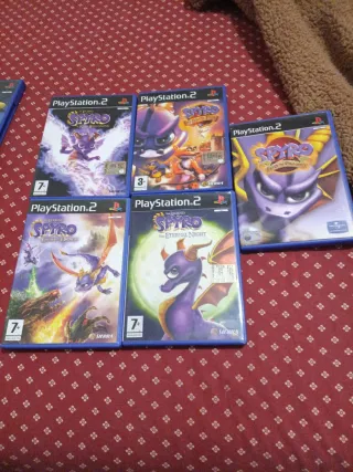 Lotto 5 giochi Spyro PS2 PlayStation 2