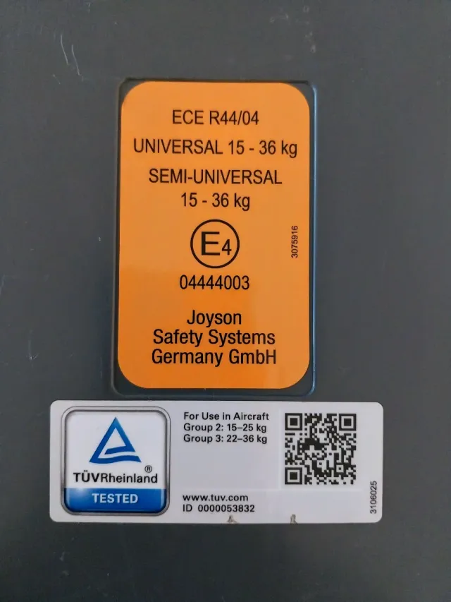 Silla auto. TAKATA MAXI. De 95-150cm. De 15 a 36kg