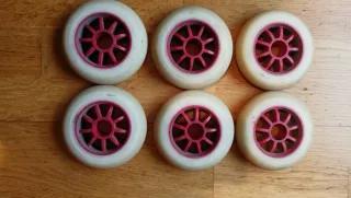 Ruedas Patinaje Velocidad Rigour 110mm (6 uds)