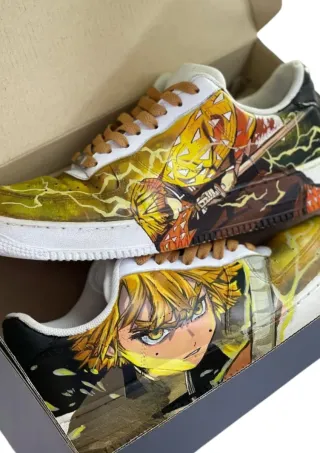 Zapatillas personalizadas anime Zenitsu