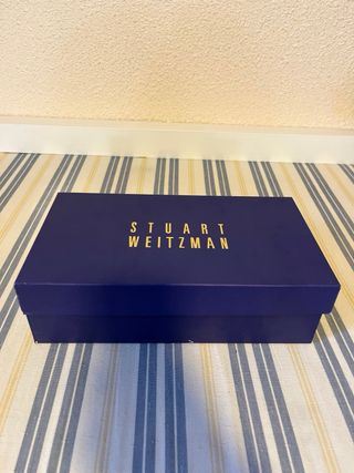 Tacones Stuart Weitzman Dorados