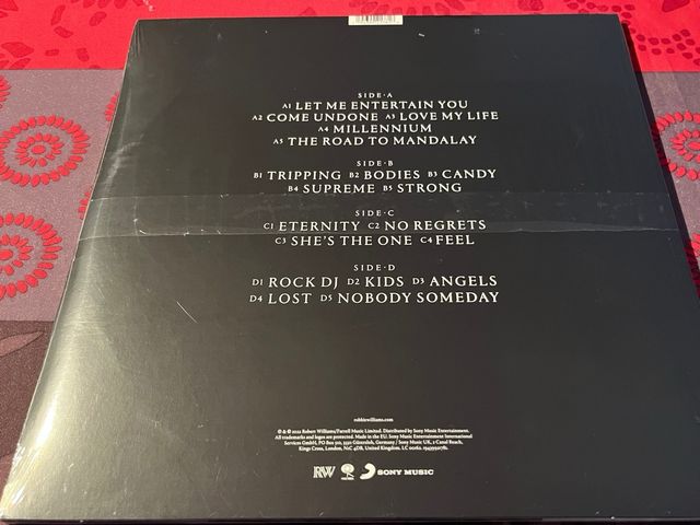 Vinilo Robbie Williams XXV