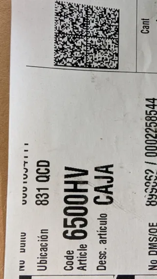 Caja fusibles motor BSM