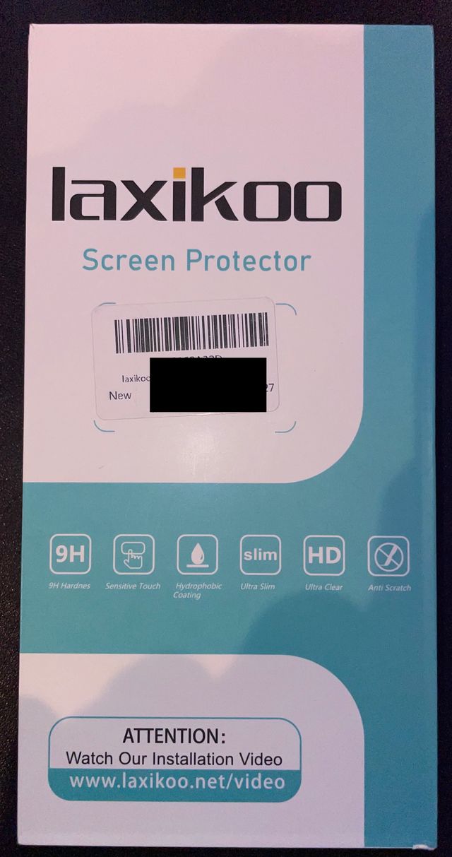 Laxikoo Pellicola Vetro Temperato iPhone