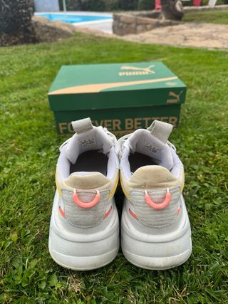 Zapatillas Puma RS-X Running Blancas/Amarillas