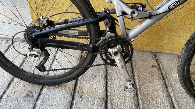 Bicicletta Cannondale Jekyll Silver