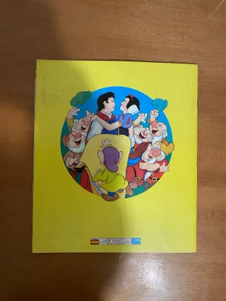 Album Cromos Blancanieves y los Siete Enanitos Pan