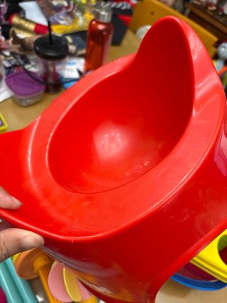 Lote Juguetes Bebé: Cubos, Aro, Pala y orinal