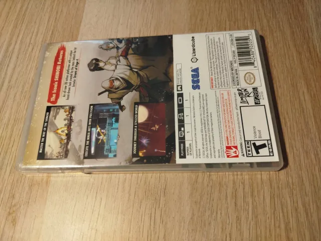 Shinobi Art of Vengeance Switch Limited Run