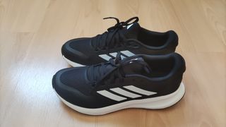 Zapatillas Adidas Runfalcon 41 1/3 Negras Blancas