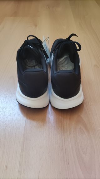Zapatillas Adidas Runfalcon 41 1/3 Negras Blancas