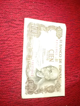 Billete 100 pesetas Banco de España 1970