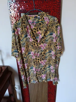 Camisa Hawaiana H&M Talla XL