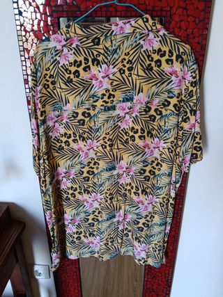 Camisa Hawaiana H&M Talla XL