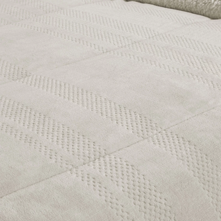 Edredón borreguito color crema de MANTEROL Cama150