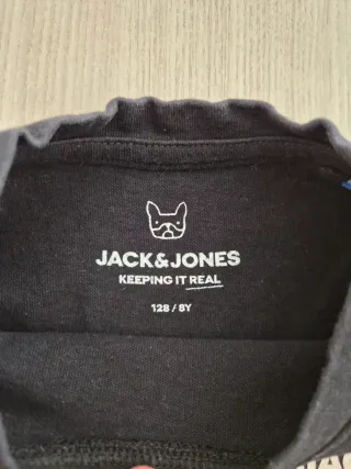 T-shirt Jack & Jones bimbo nera