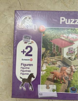 Puzzle Schleich 100 piezas Horse Club