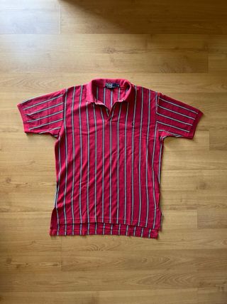 Polo Ralph Lauren Rayas Vintage Rojo