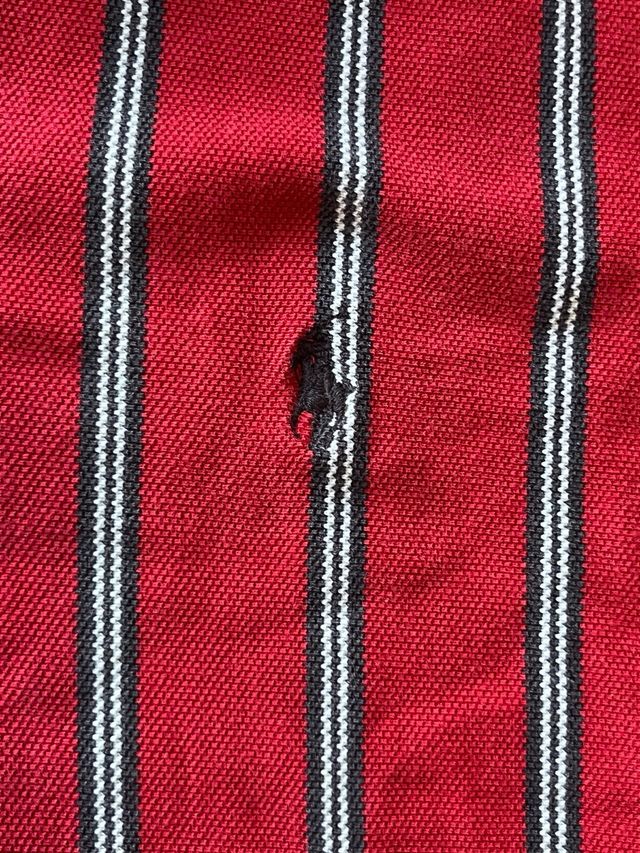 Polo Ralph Lauren Rayas Vintage Rojo