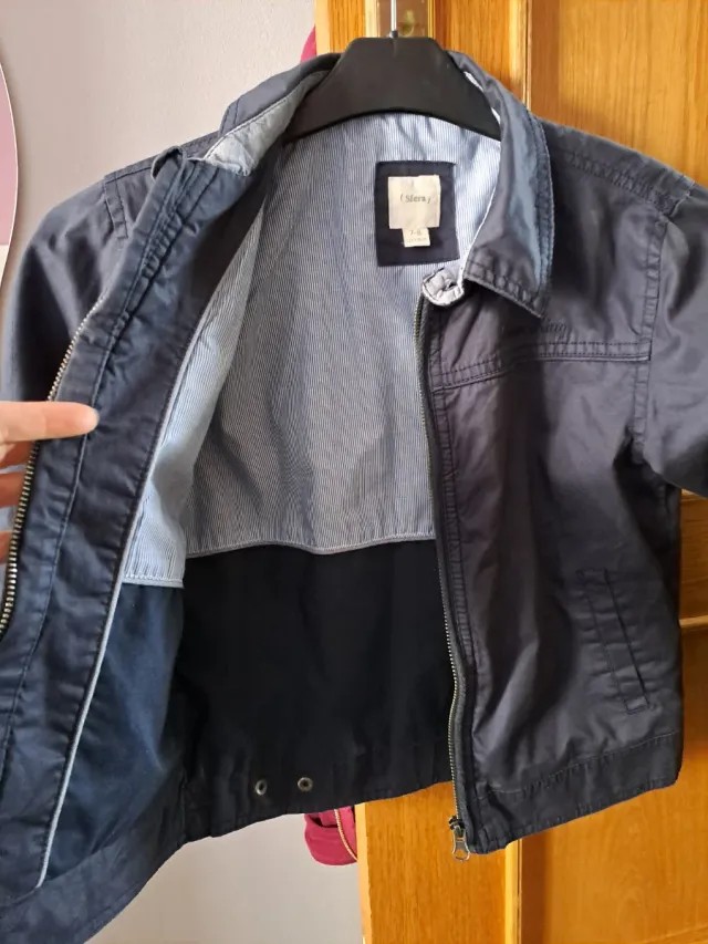 Chaqueta niño 7-8 años azul de Sfwra