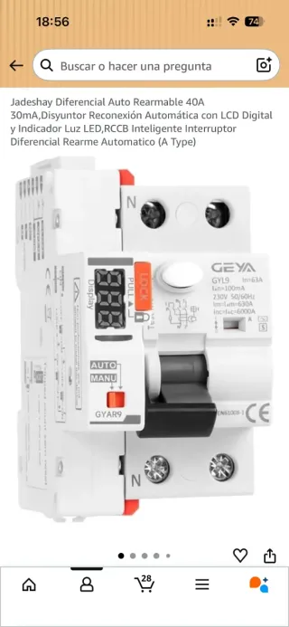 Electricista San Vicente 666973232 disponible