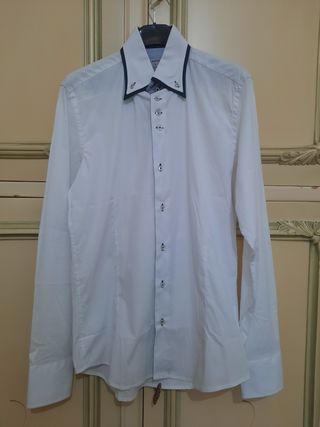 Camicia bianca da uomo Clayton