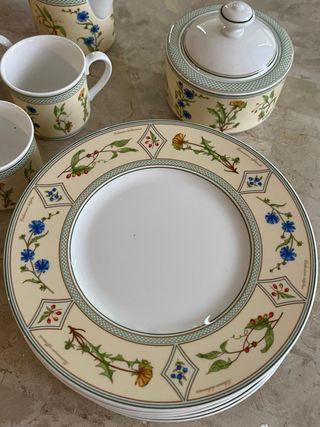 Juego de café Villeroy & Boch porcelana