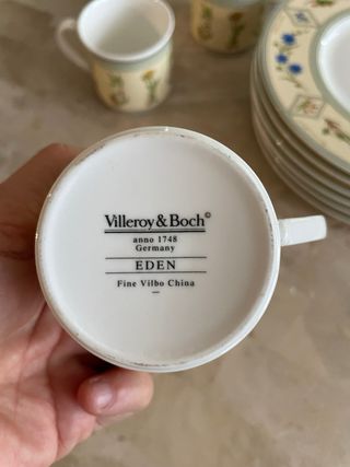 Juego de café Villeroy & Boch porcelana