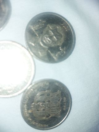 Lote de 6 monedas antiguas