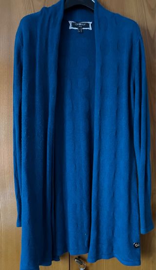 Cardigan lungo azzurro Camomilla taglia M