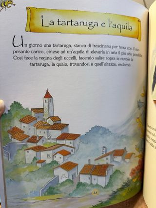 Libro bambini Racconti di Esopo