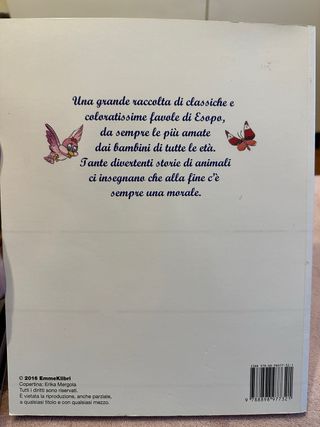 Libro bambini Racconti di Esopo