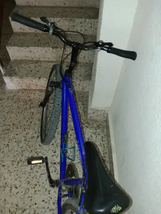Bicicleta de Montaña Azul