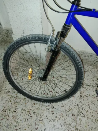 Bicicleta de Montaña Azul