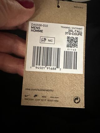 Bermudas deportivas Nike negras