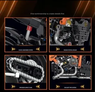 Moto Costruzioni tipo Lego