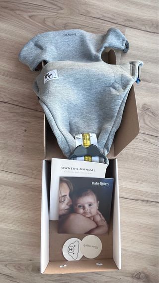 Mochila Portabebés BabyBjörn Mini Gris SIN USAR