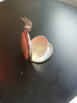 Reloj Longines Plata y Blanco