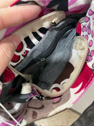 Bolso estampado flores multicolor