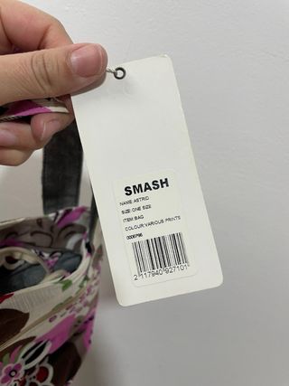 Bolso estampado flores multicolor