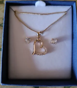 Set Collana e Orecchini HELYNS JEWELRY Oro Argento