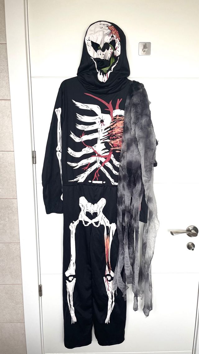 Disfraz esqueleto niño Halloween