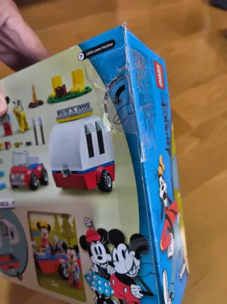 Lego Disney 10777 Mickey y Minnie Viaje Camping