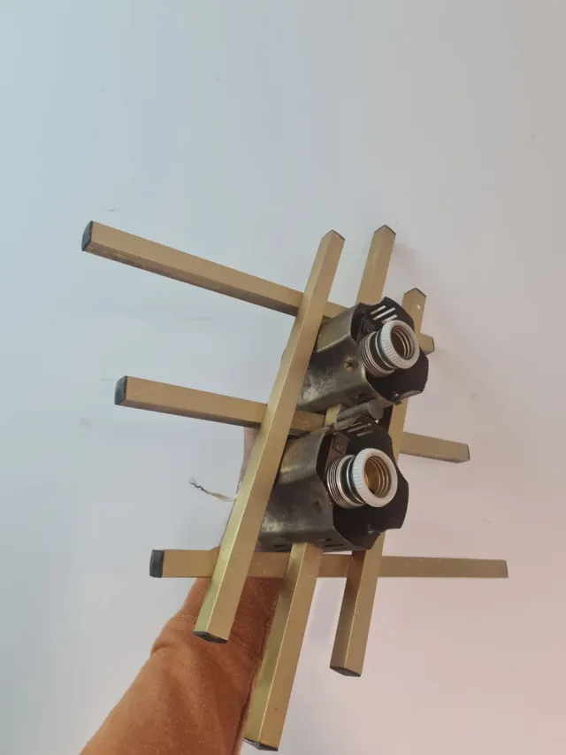 Lámpara Willy Rizzo Metal y Plástico